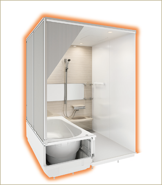 保温材を標準装備