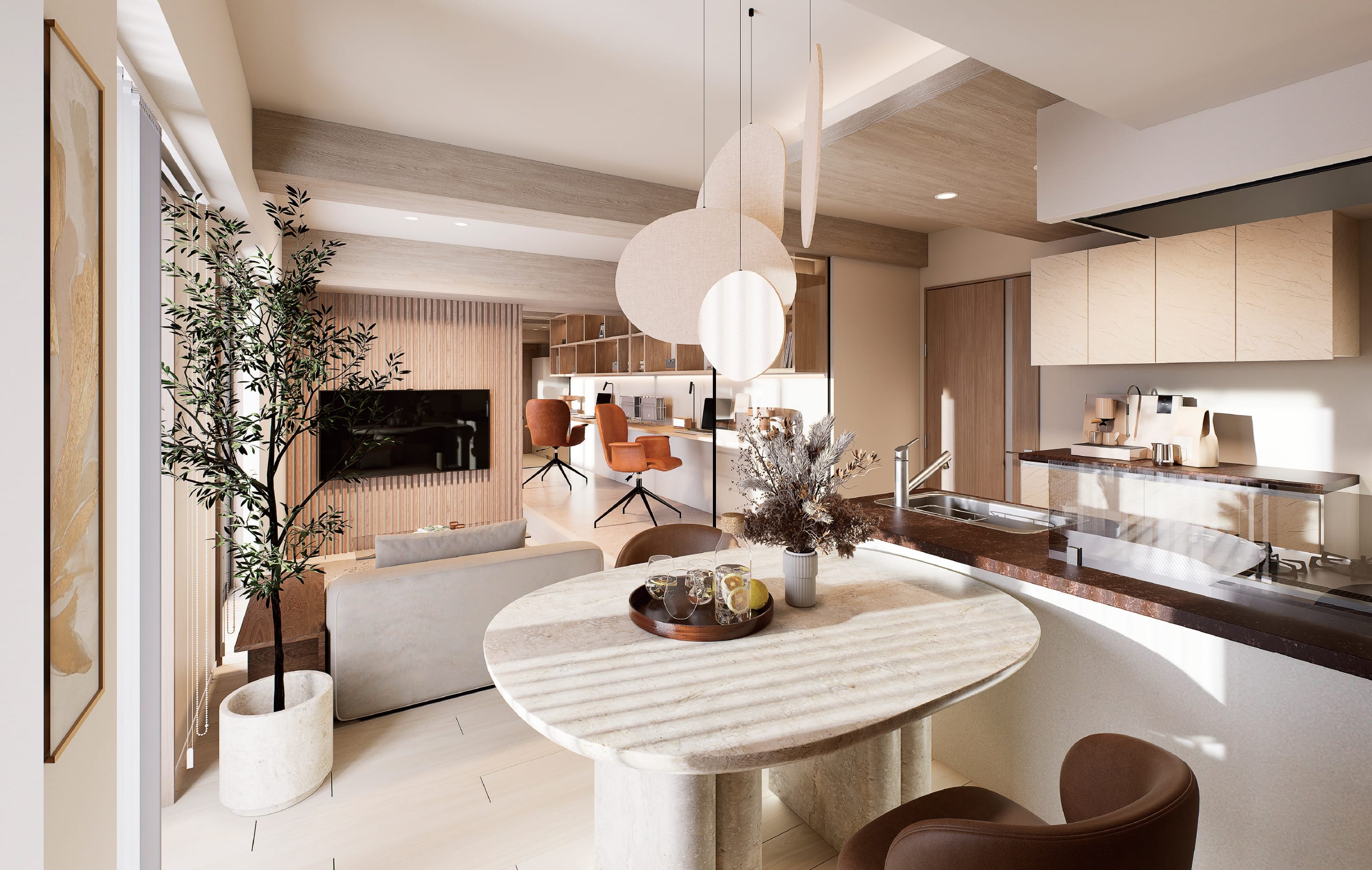 Atype リビング・ダイニングキッチン イメージCG-1_イメージ