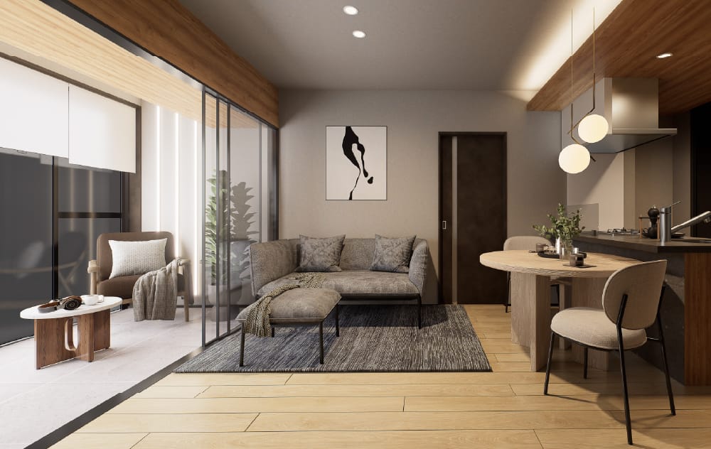 Btype リビング・ダイニングキッチン イメージCG​_イメージ